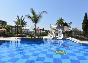 شقة بغرفة نوم واحدة مطلة على البحر