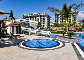 شقة بغرفة نوم واحدة مطلة على البحر