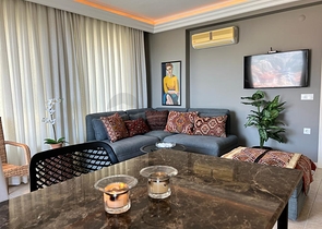 شقة 1+1 في وسط ألانيا