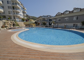 شقة 1+1 في منطقة كليوباترا الأكثر شهرة للبيع.