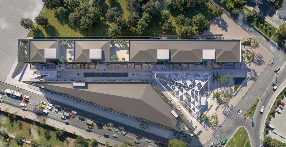 مجمع سكني منخفض الارتفاع في قلب اسطنبول