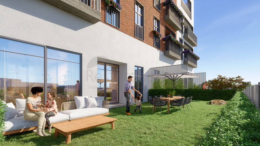 مجمع سكني منخفض الارتفاع في قلب اسطنبول