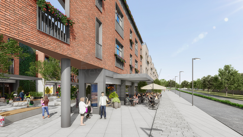 مجمع سكني منخفض الارتفاع في قلب اسطنبول