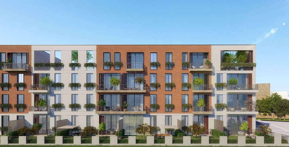 مجمع سكني منخفض الارتفاع في قلب اسطنبول