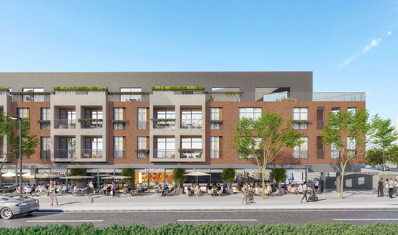 مجمع سكني منخفض الارتفاع في قلب اسطنبول