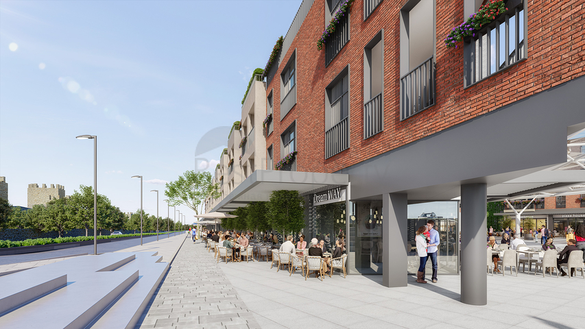 مجمع سكني منخفض الارتفاع في قلب اسطنبول