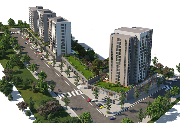 مشروع حديث متميز في المركز التاريخي للمدينة.