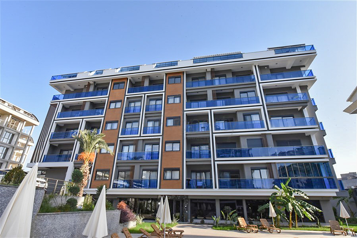 شقة 1+1 للايجار في مجمع جديد في منطقة كارجيجاك