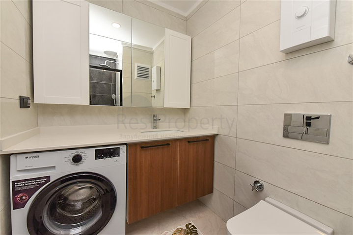 شقة 1+1 للايجار في مجمع جديد في منطقة كارجيجاك