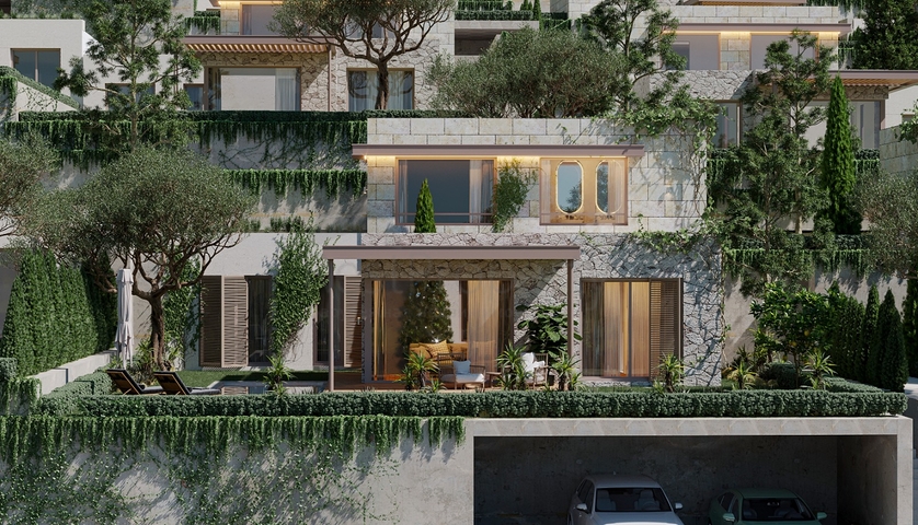 مشروع استثماري بإطلالة رائعة على البحر ومدينة بودروم