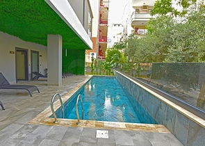 شقة 2+1 في قلب ألانيا في منطقة كليوباترا