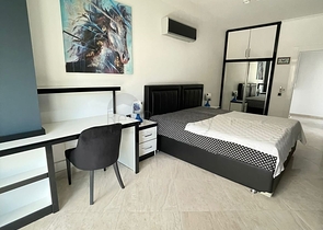 شقة مفروشة 2 + 1 في منطقة أوبا