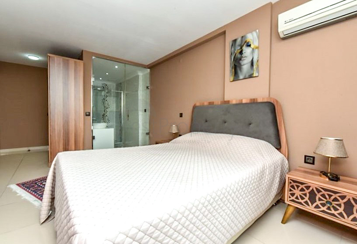 شقة مفروشة 2 + 1 في منطقة كيستل