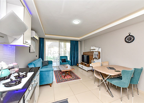 شقة مفروشة 2 + 1 في منطقة كيستل