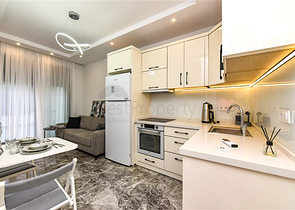 شقة بغرفة نوم واحدة مع إمكانية الوصول إلى الحديقة في وسط ألانيا