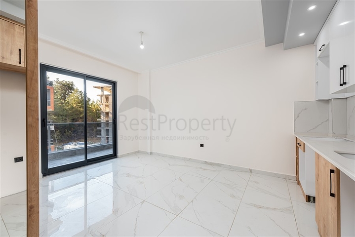 شقة بغرفة نوم واحدة مع تجديد أنيق