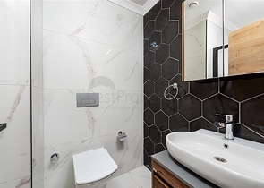 شقة بغرفة نوم واحدة مع تجديد أنيق