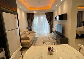 شقة مفروشة بغرفة نوم واحدة في مجمع جديد في محمودلار