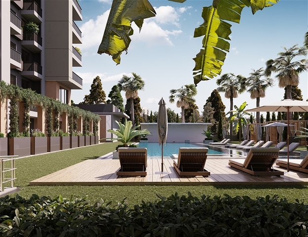 مجمع سكني في المرحلة النهائية من البناء في حي تيجي