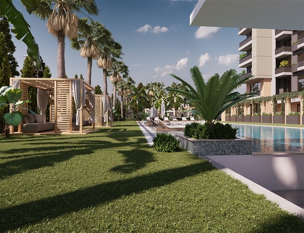 مجمع سكني في المرحلة النهائية من البناء في حي تيجي