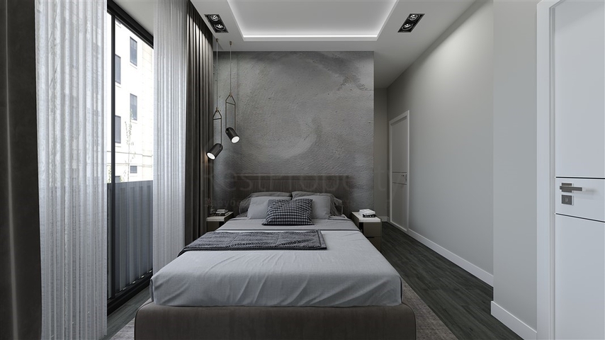 مجمع سكني في المرحلة النهائية من البناء في حي تيجي