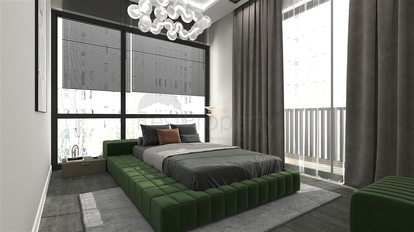 مجمع سكني في المرحلة النهائية من البناء في حي تيجي