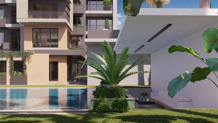 مجمع سكني في المرحلة النهائية من البناء في حي تيجي