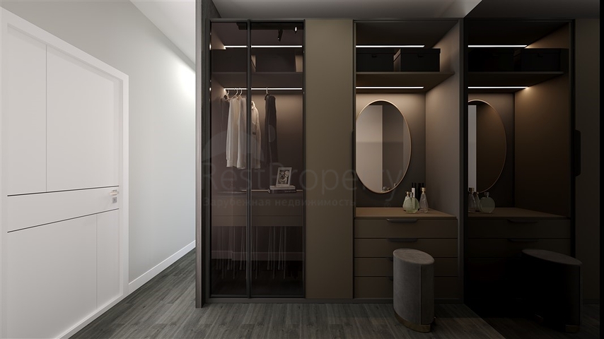 مجمع سكني في المرحلة النهائية من البناء في حي تيجي