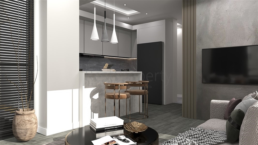 مجمع سكني في المرحلة النهائية من البناء في حي تيجي