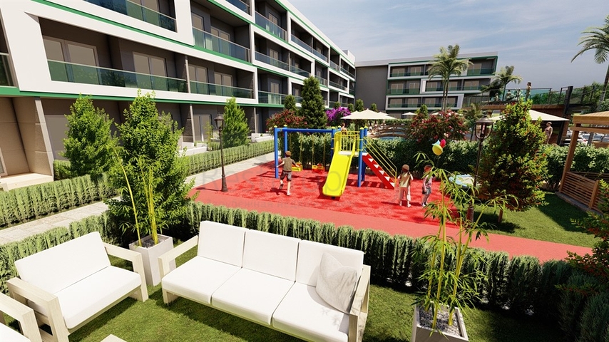 شقق في مشروع جديد قيد الإنشاء في منطقة توميوك على بعد 350 متر من البحر