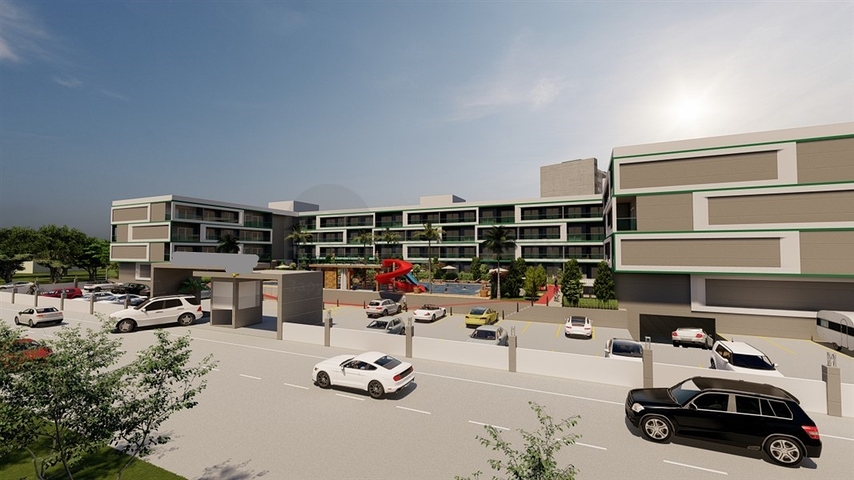 شقق في مشروع جديد قيد الإنشاء في منطقة توميوك على بعد 350 متر من البحر