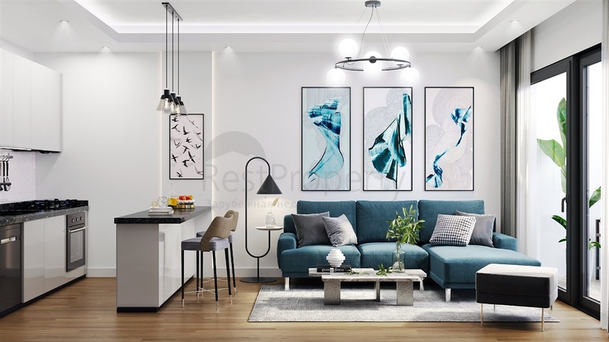 شقق في مشروع جديد قيد الإنشاء في منطقة توميوك على بعد 350 متر من البحر