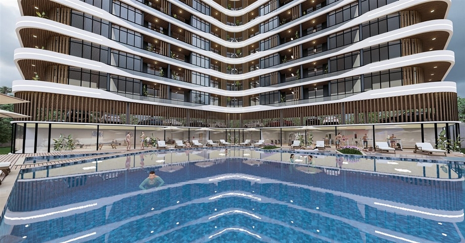 مشروع فاخر قيد الإنشاء في منطقة عياش ، على بعد 150 متر من البحر  