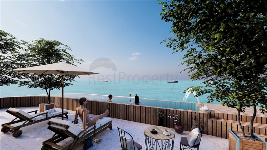 مشروع فاخر قيد الإنشاء في منطقة عياش ، على بعد 150 متر من البحر  