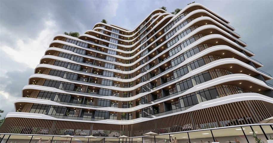 مشروع فاخر قيد الإنشاء في منطقة عياش ، على بعد 150 متر من البحر  