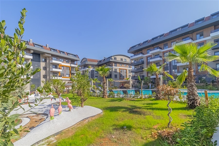 شقة 1+1 في مجمع حديث في منطقة أوبا