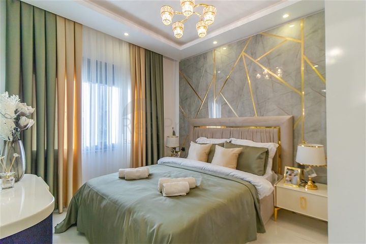 شقة 1+1 في مجمع حديث في منطقة أوبا