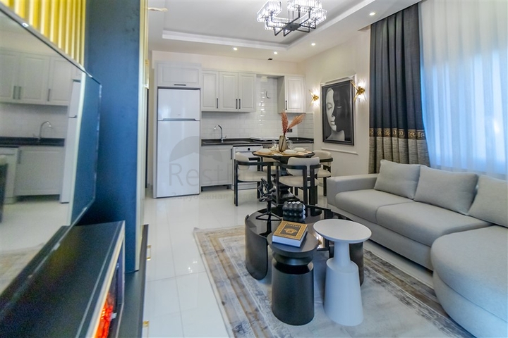 شقة 1+1 في مجمع حديث في منطقة أوبا