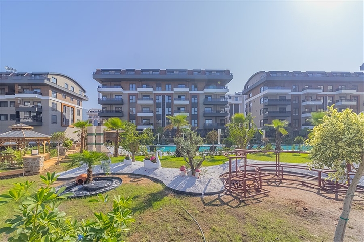 شقة 1+1 في مجمع حديث في منطقة أوبا