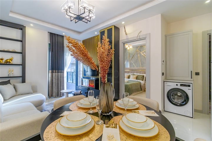 شقة 1+1 في مجمع حديث في منطقة أوبا