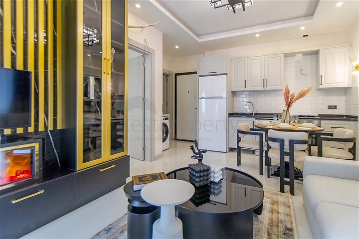 شقة 1+1 في مجمع حديث في منطقة أوبا