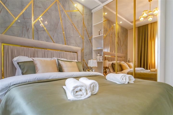 شقة 1+1 في مجمع حديث في منطقة أوبا