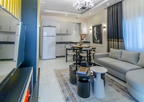 شقة 1+1 في مجمع حديث في منطقة أوبا