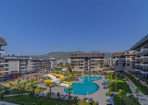 شقة 1+1 في مجمع حديث في منطقة أوبا