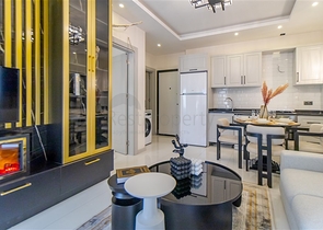 شقة 1+1 في مجمع حديث في منطقة أوبا