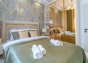 شقة 1+1 في مجمع حديث في منطقة أوبا