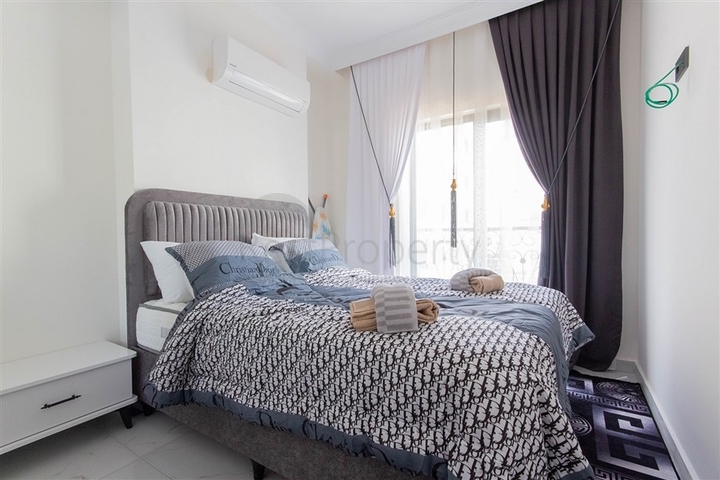 شقة 1 + 1 على بعد 500 متر من البحر في منطقة محمودلار