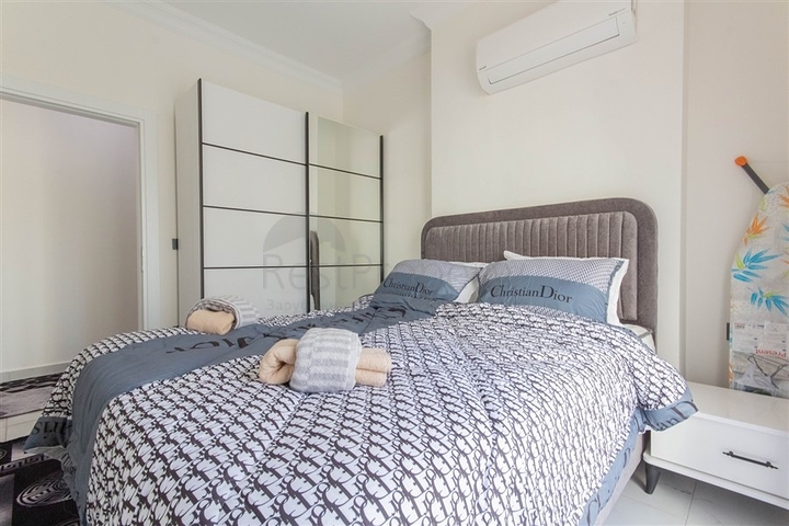 شقة 1 + 1 على بعد 500 متر من البحر في منطقة محمودلار