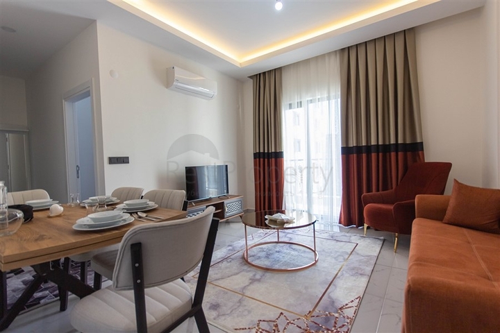 شقة 1 + 1 على بعد 500 متر من البحر في منطقة محمودلار