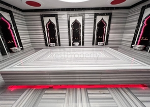 شقة 1+1 مطلة على الجبل في مجمع حديث